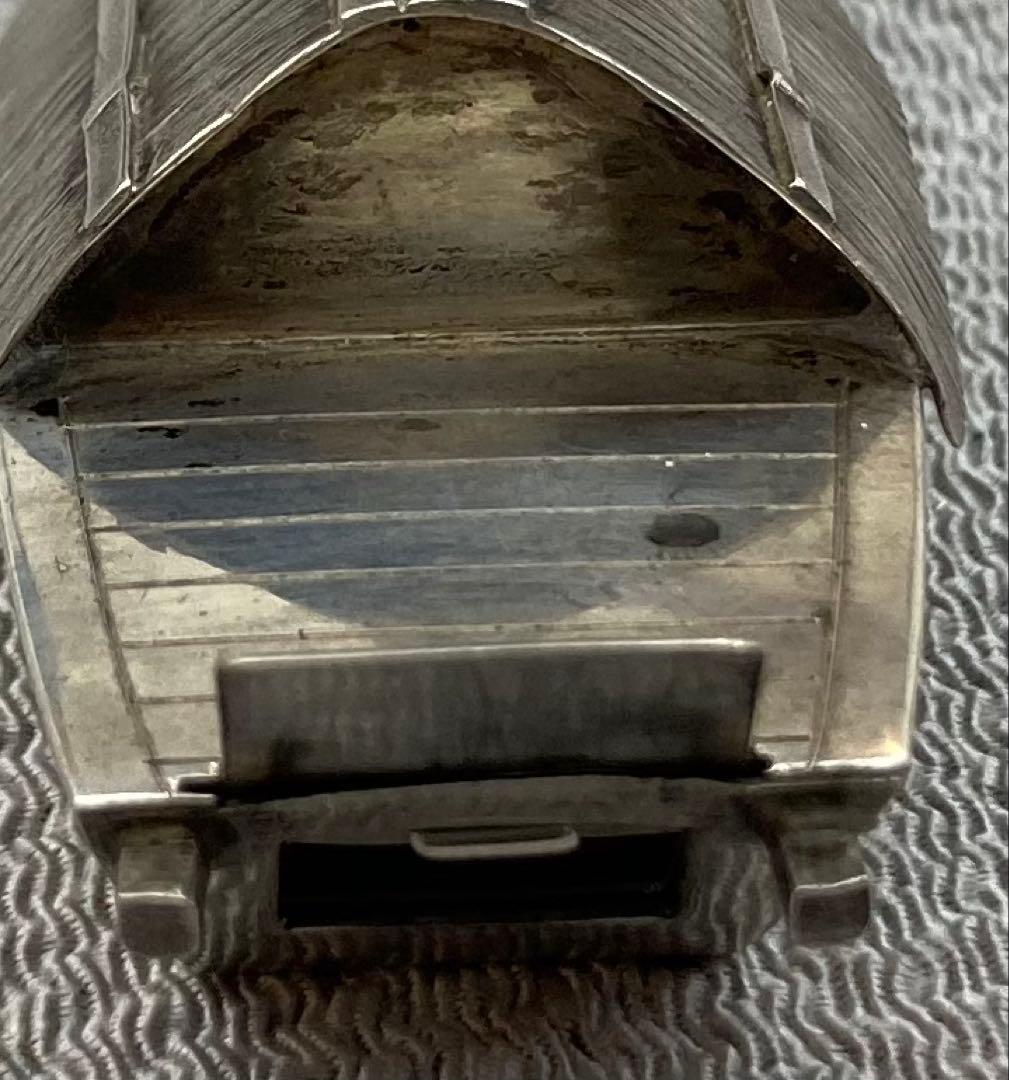 B357s 船形塩入れ　ソルトシェイカー　STERLING950 銀　調味料