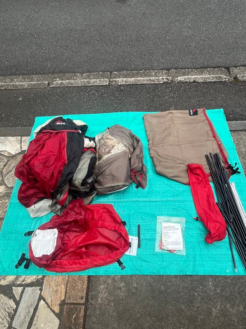 MSR スーパーフュージョン　ブラックボトム　super fusion 3人用