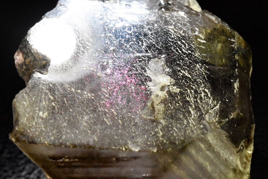 ブラジル エスピリトサント産 オリジナルピンクファイヤークォーツ原石02