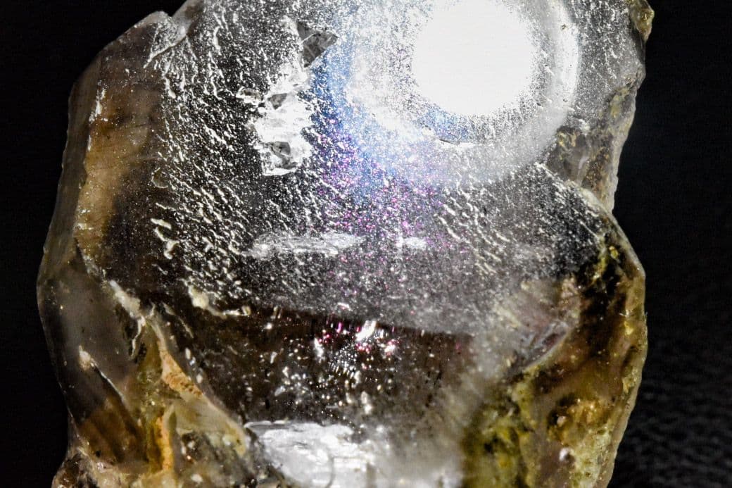 ブラジル エスピリトサント産 オリジナルピンクファイヤークォーツ原石02