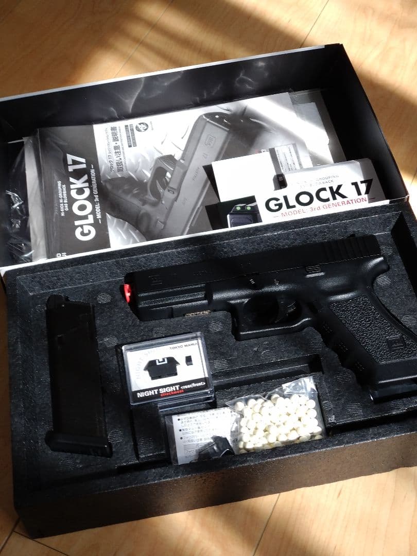 東京マルイ GLOCK 17 モデル3rd GENERATION　美品完全動作品