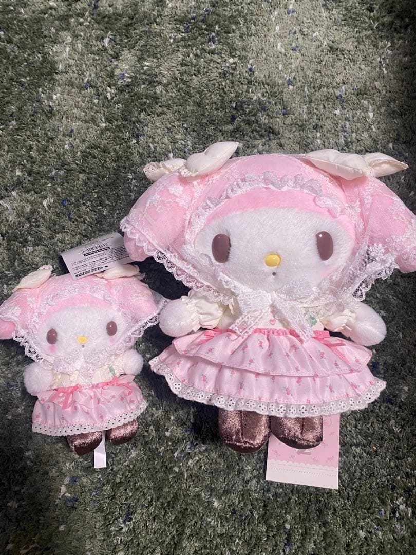サンリオ　フォレストレース　マイメロ　ぬいぐるみ　マスコット　２点セット