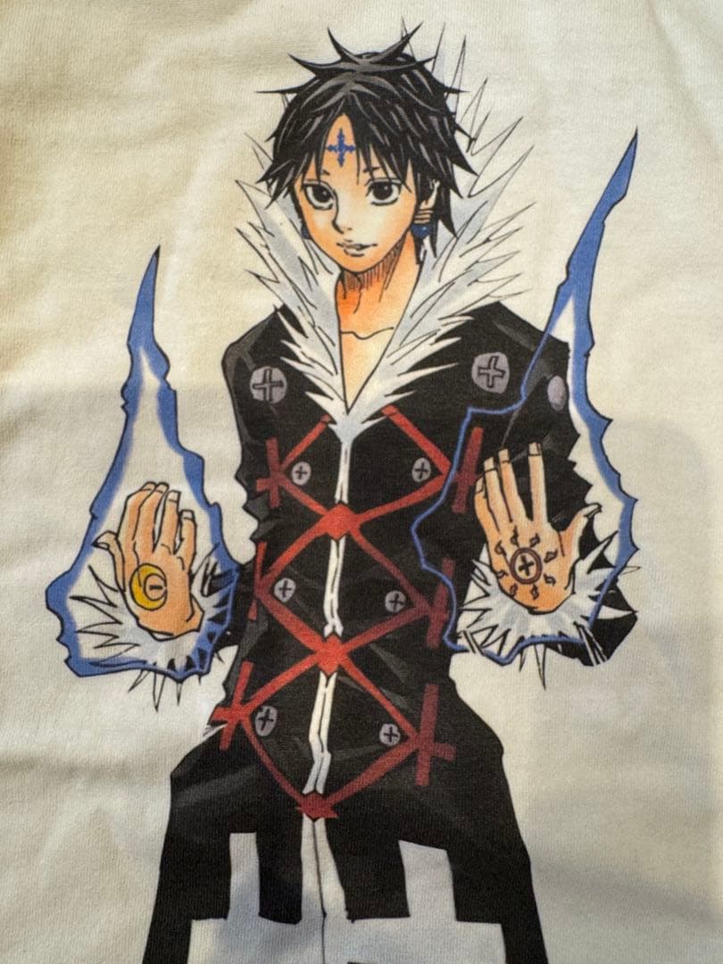 値下 HUNTER×HUNTER ハンターハンター クロロ ホワイト XL