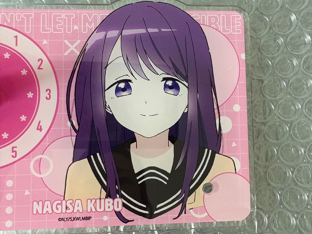 久保さんは僕を許さない アクリル時計 久保渚咲