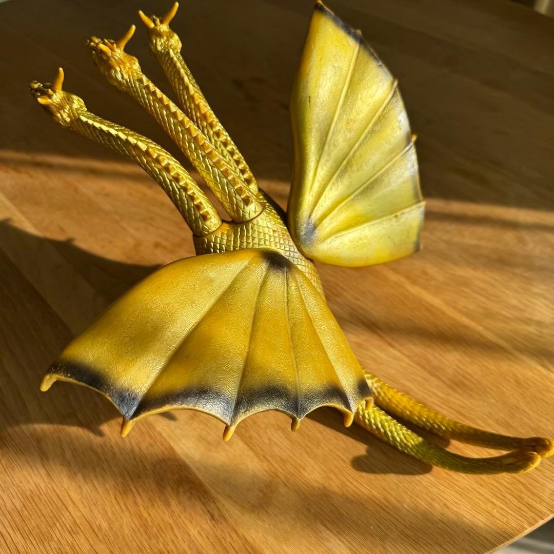 キングギドラ　ソフビ　1984 BANDAI