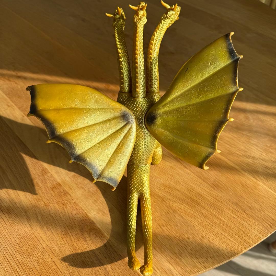 キングギドラ　ソフビ　1984 BANDAI