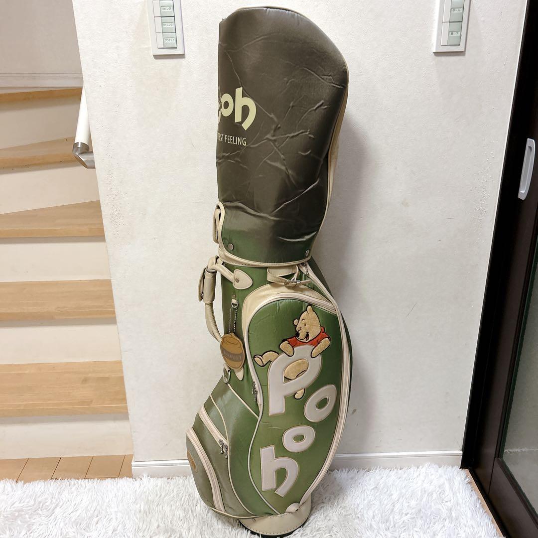 【お値下げコメントOKです！　】くまのプーさん ゴルフバッグ