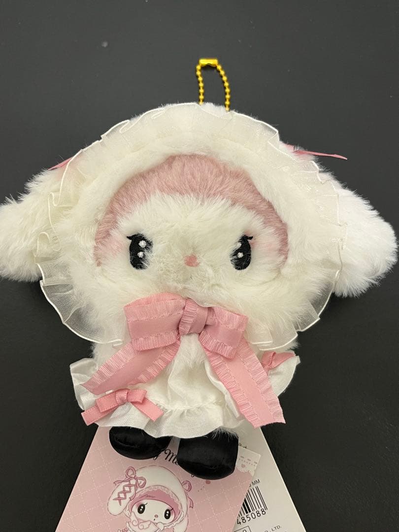 サンリオ　月夜のメロクロ　マイメロディ　ぬいぐるみ　マスコット キーホルダー