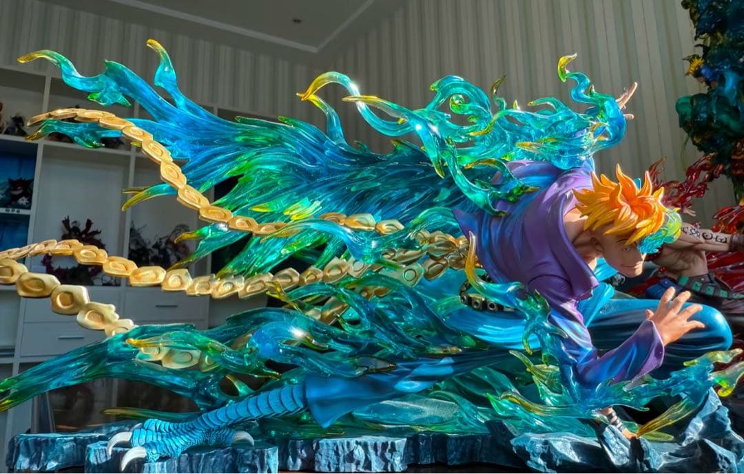 ワンピース　エース＆マルコ【ドリフト】ガレージキット フィギュア1/8