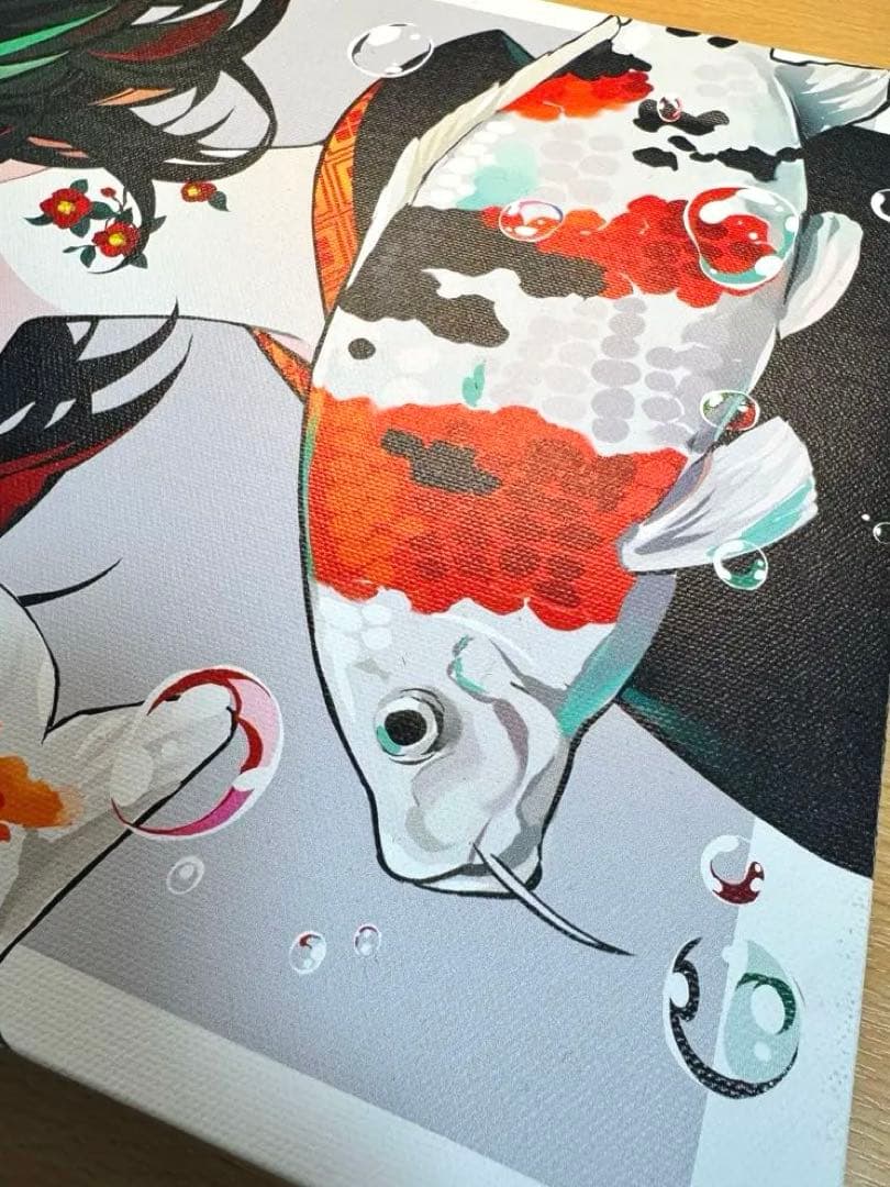 LAM キャンバスアート 「鯉」B4