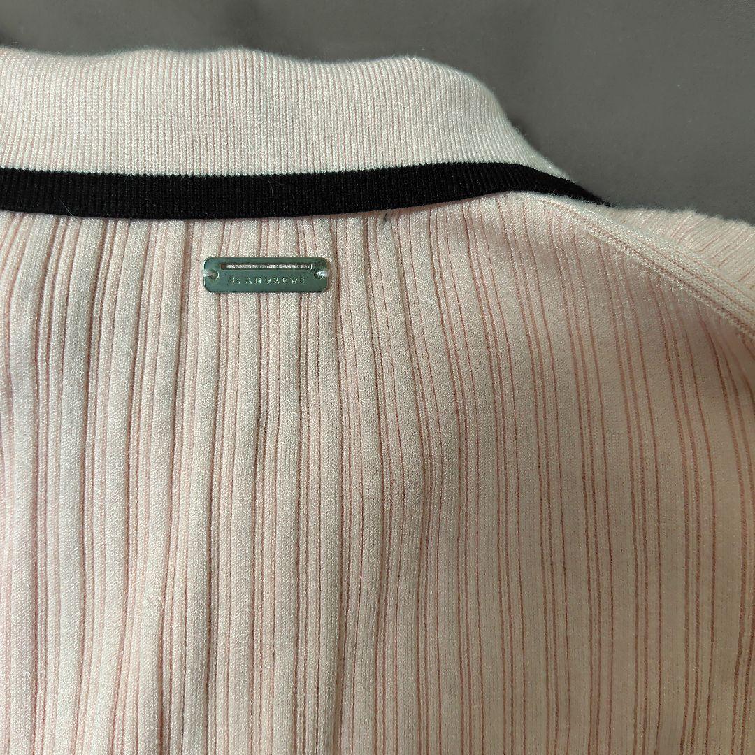 ST ANDREWS 　ニット　セーター 　リボン　ビジュー　ピンク