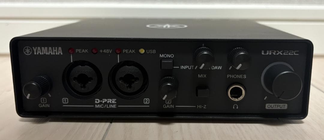 YAMAHA URX22C オーディオインターフェイス