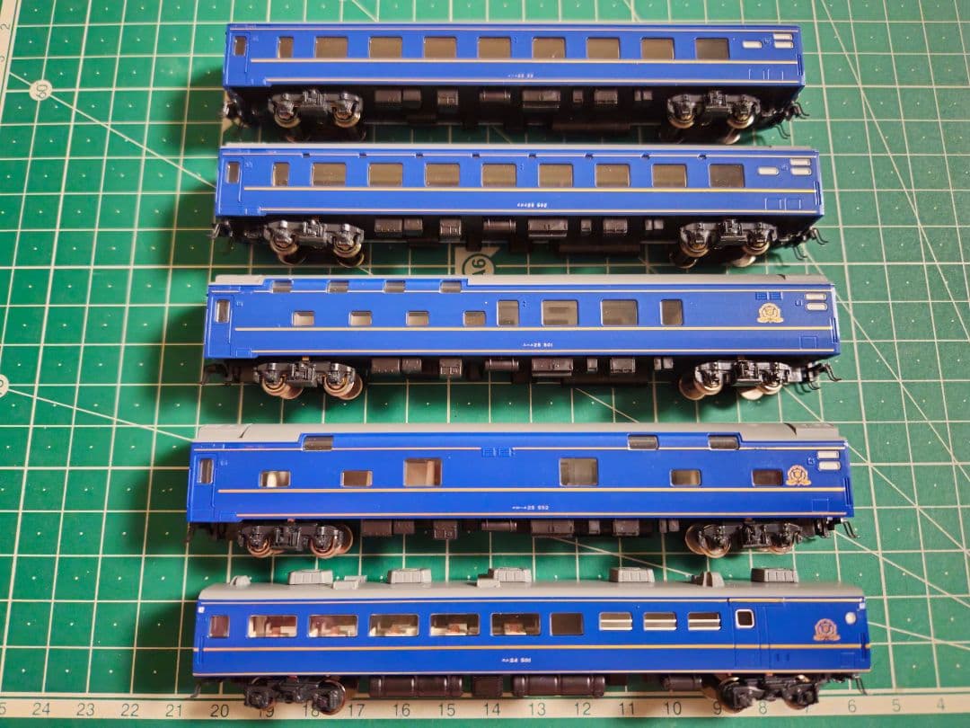 KATO 24系25形 \"北斗星\" 11両＋バラ5両セット★旧品、おまけ付き