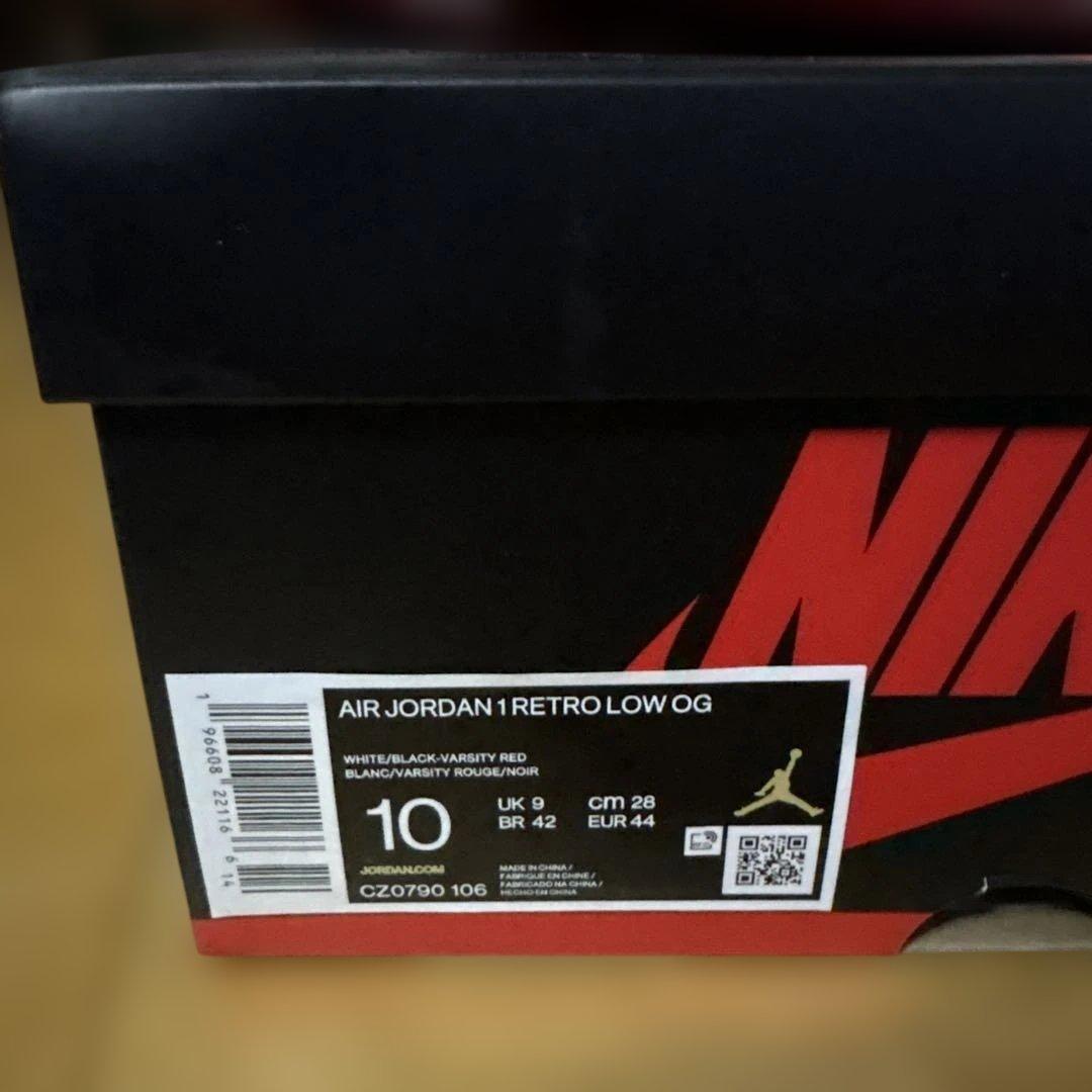 NIKE AIR JORDAN 1 RETRO LOW OG 10 28センチ