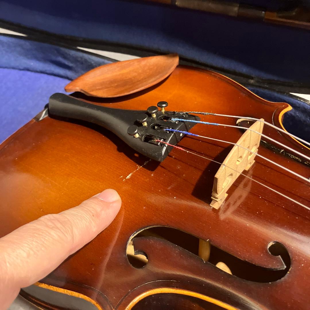 訳あり特価 66年前の木曽鈴木バイオリン 4/4サイズ No.5