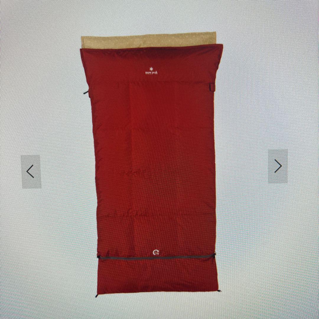 スノーピーク( peak) 寝袋 防災 セパレートオフトンワイド