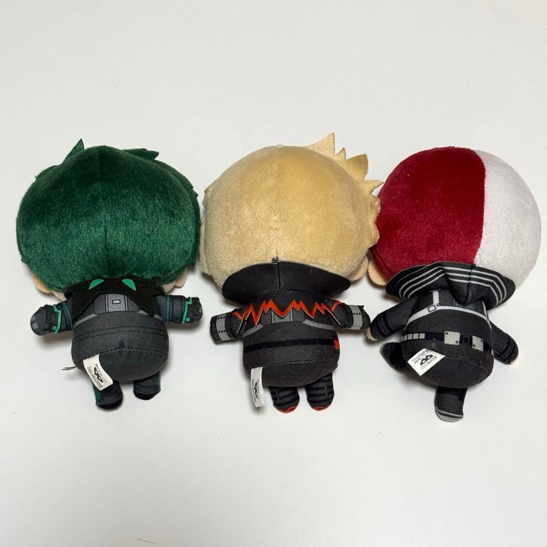 ヒロアカ 一番くじ A賞緑谷 B賞爆豪 C賞 轟、ともぬい 計6点セット