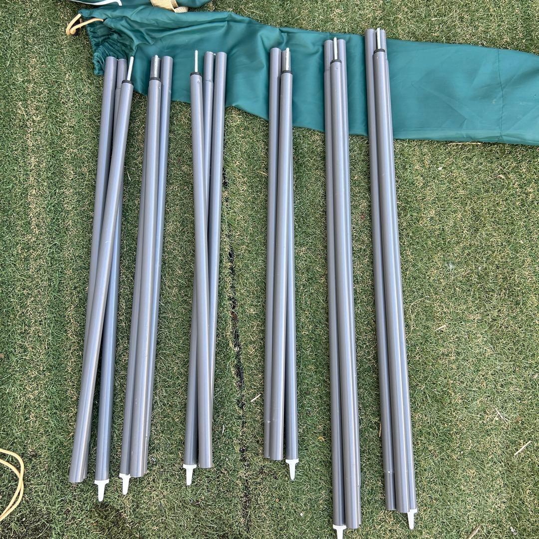 美品　スクエアスクリーン340 付属品完備　Coleman