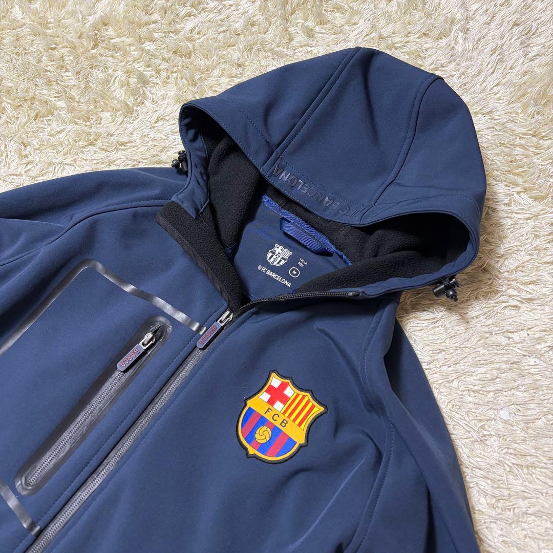 FCバルセロナ ソフトシェルジャケット ウインドブレーカー バルサ サッカー