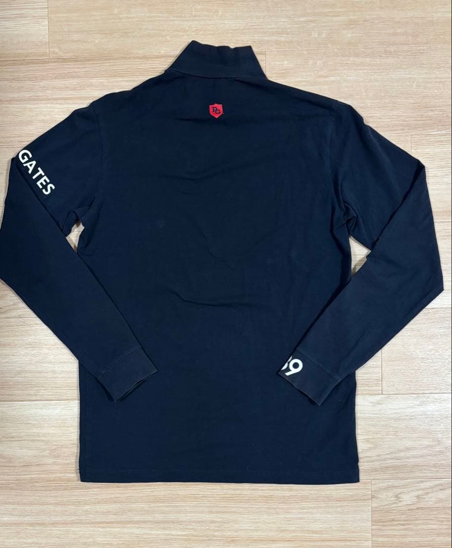 PEARLY ネイビー ハイネックセーター