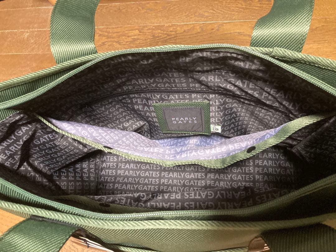 PEARLY GATES LIMITED 定番型 ロッカーバッグ グリーン