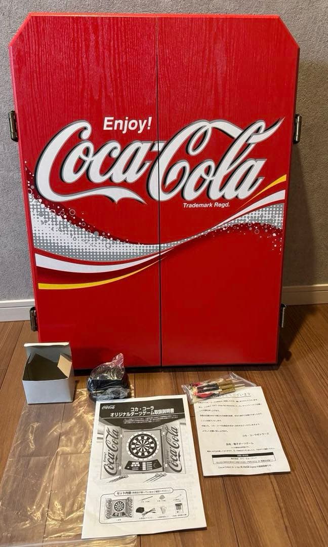 Coca-Cola コカ・コーラ 電子ダーツボードセット 新品（デッドストック）