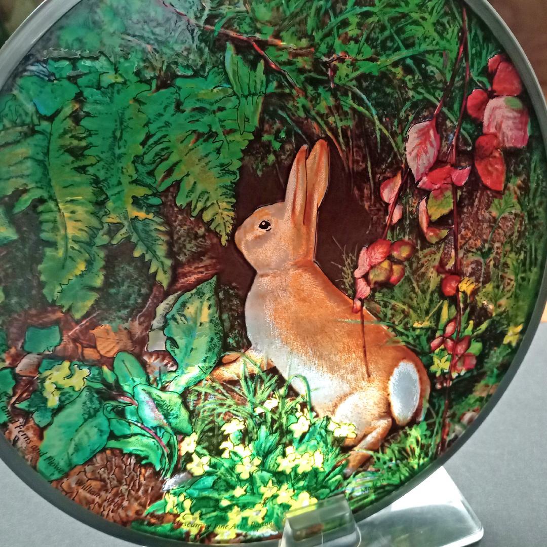 ウェッブ ステンドグラス Rabbitトロント・ステンドグラス社イースターバニー