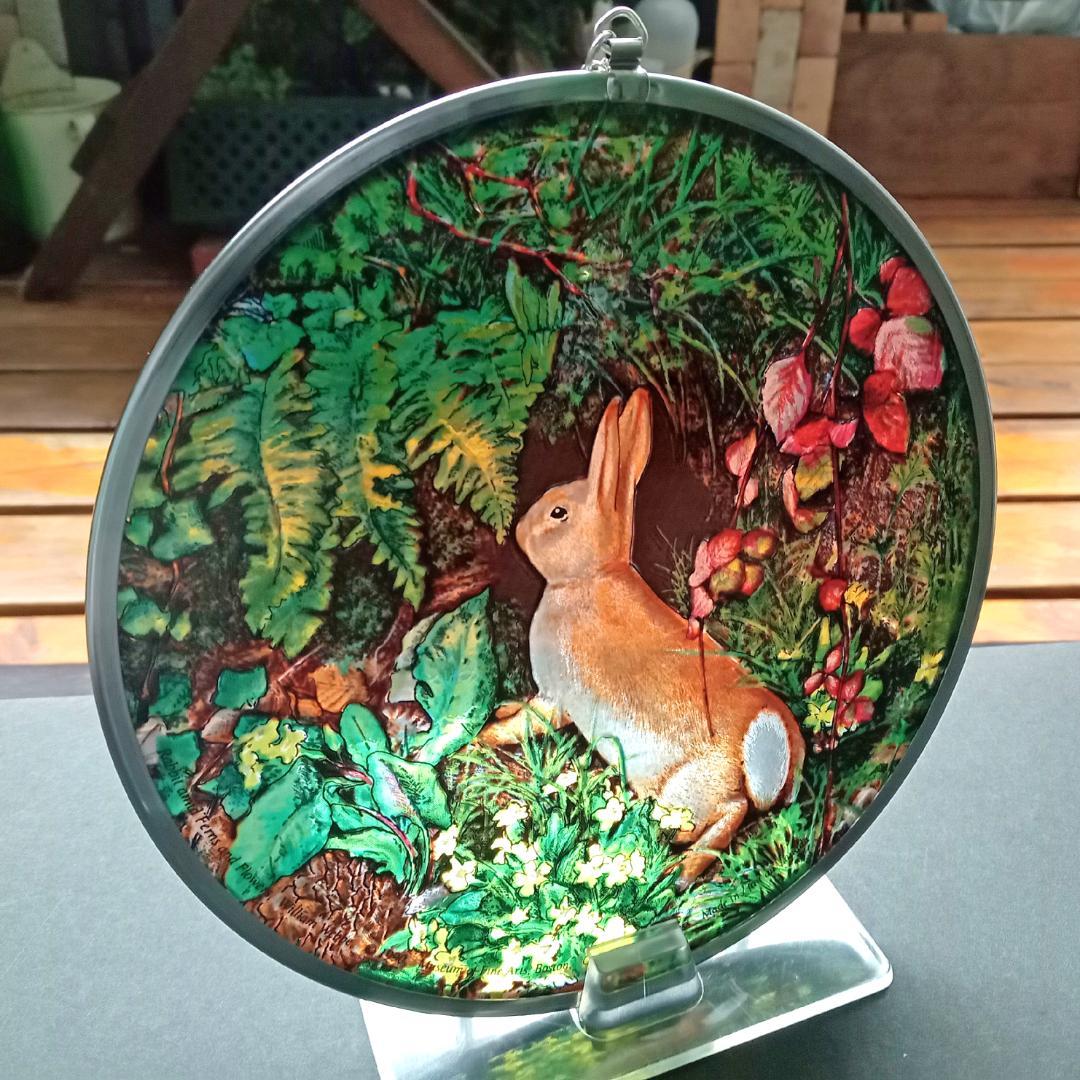 ウェッブ ステンドグラス Rabbitトロント・ステンドグラス社イースターバニー