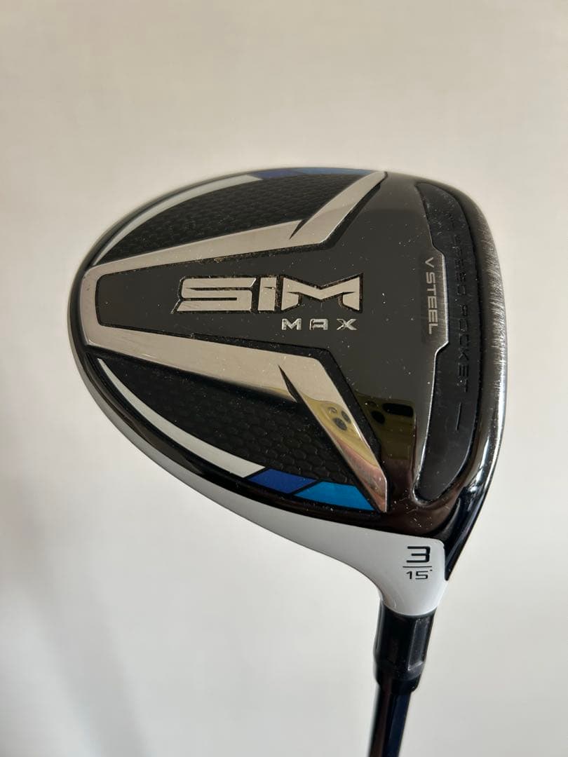 SIM MAX フェアウェイウッド 3w USベンタスブルー6S