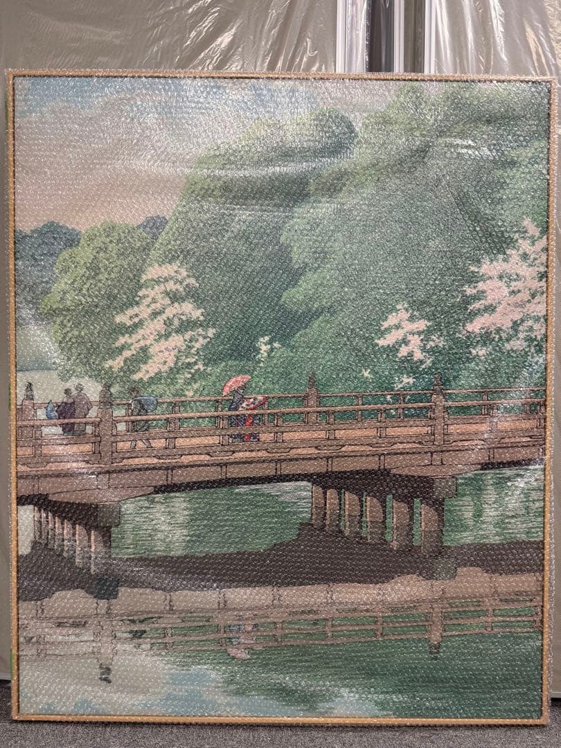 浮世絵 橋と風景