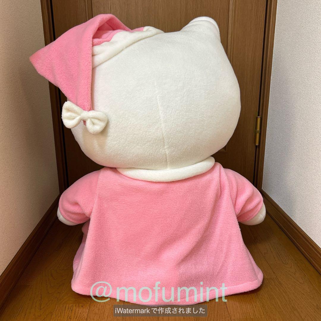 ハローキティ フリースパジャマぬいぐるみLL 超BIGサイズ 2000年 当時物