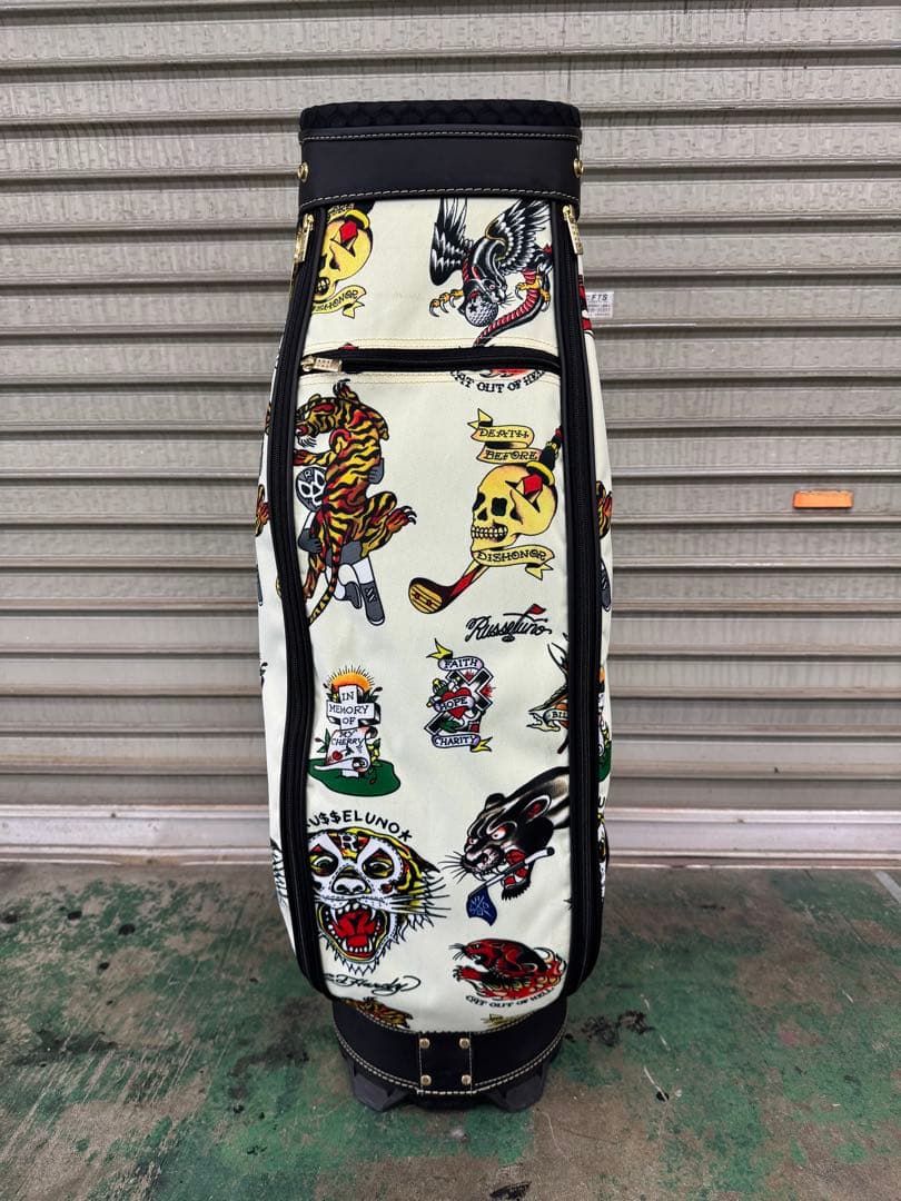 超希少モデル！ ラッセルノ ×エド・ハーディー コラボ キャディバッグ 美品