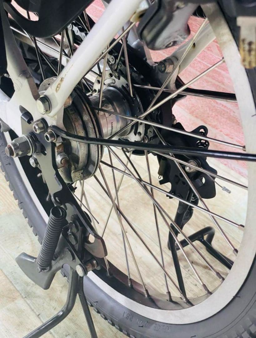 K2344 電動自転車ヤマハ パスキス 子供乗せ 20インチ 送料無料