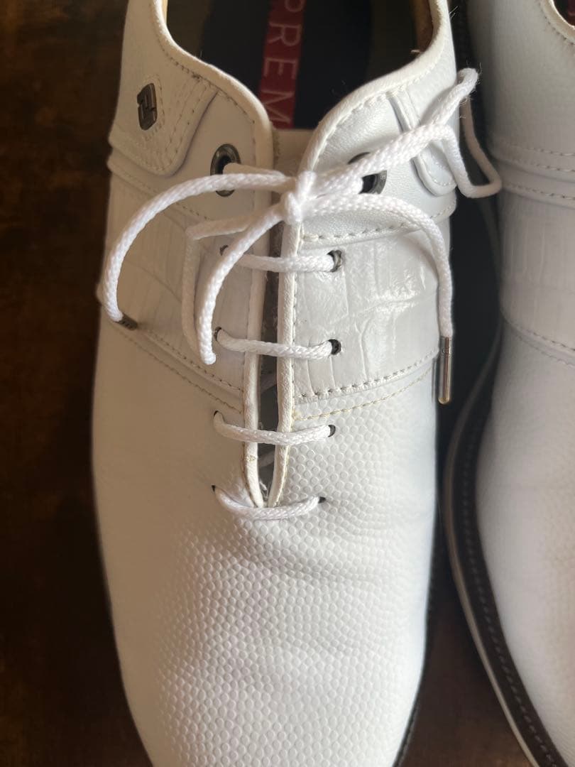 FJ ドライブジョイ プレミアパッカード LACED 26.5cm Ｗ　ホワイト