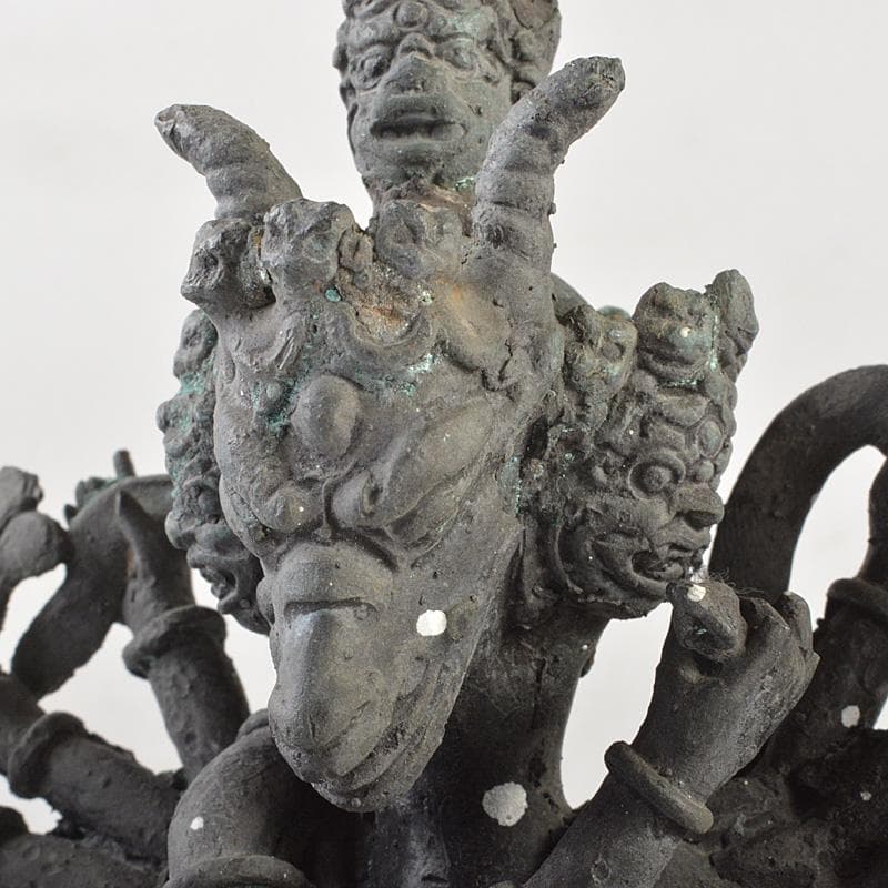 バリ島　インドネシア　青銅　ガルーダ像　置物　M　R7328