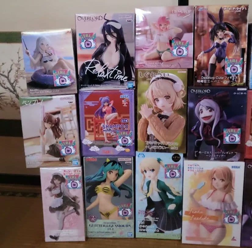 美少女　フィギュア　まとめ売り　アルベド ラム　らんま　金色の闇