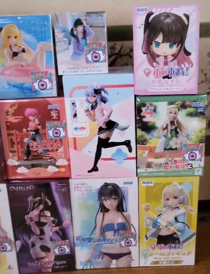 美少女　フィギュア　まとめ売り　アルベド ラム　らんま　金色の闇