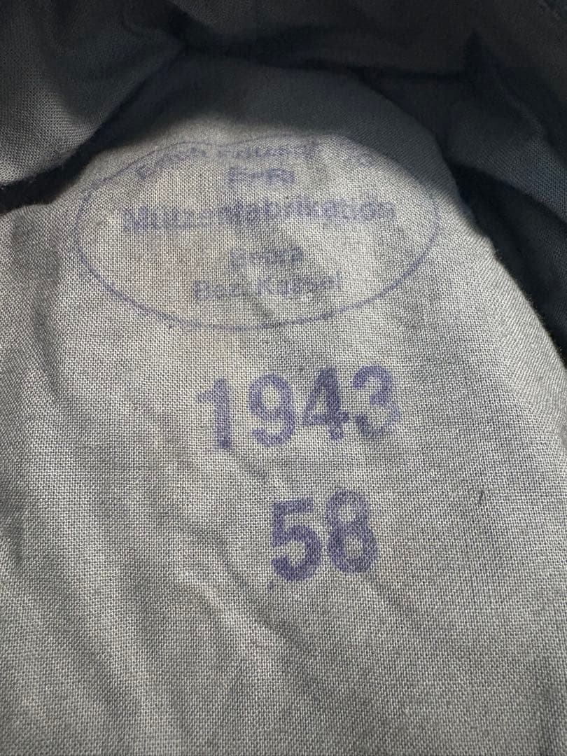 M43フィールドグレー規格帽(陸軍用) 陸軍・将校用(WH Officer)