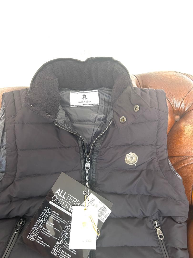 ◆◆◆未使用★マークアンドロナ★ダウンベスト★ブラック★Ｓ◆◆