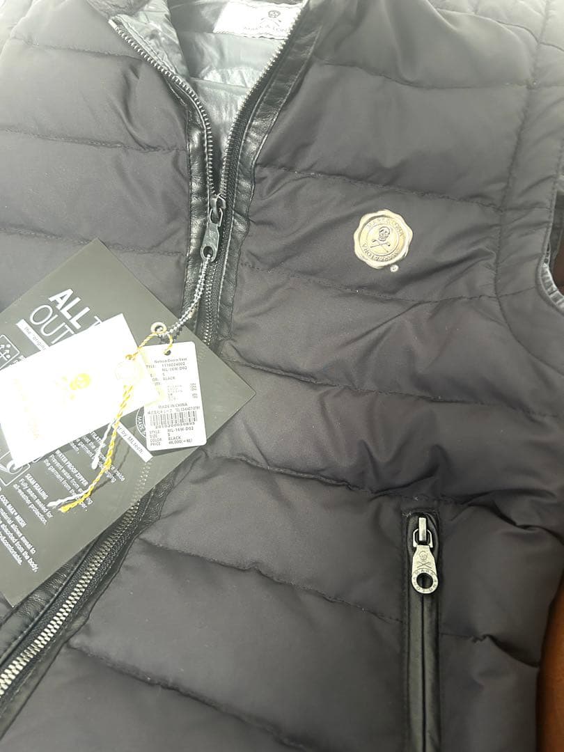 ◆◆◆未使用★マークアンドロナ★ダウンベスト★ブラック★Ｓ◆◆