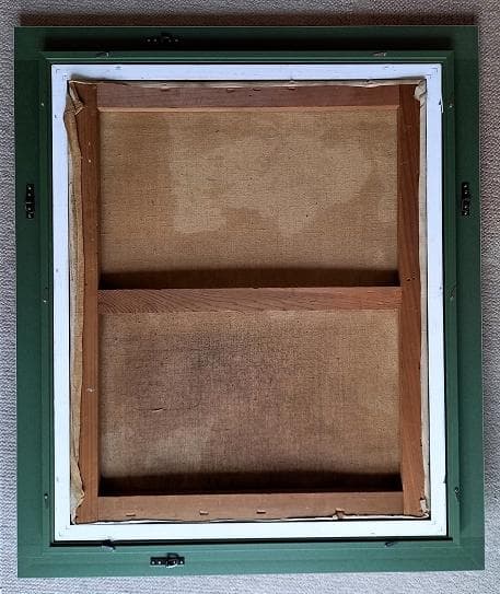 伊藤和生　1970年制作　「女性像」　油彩画　　Ｆ15号　 真作保証