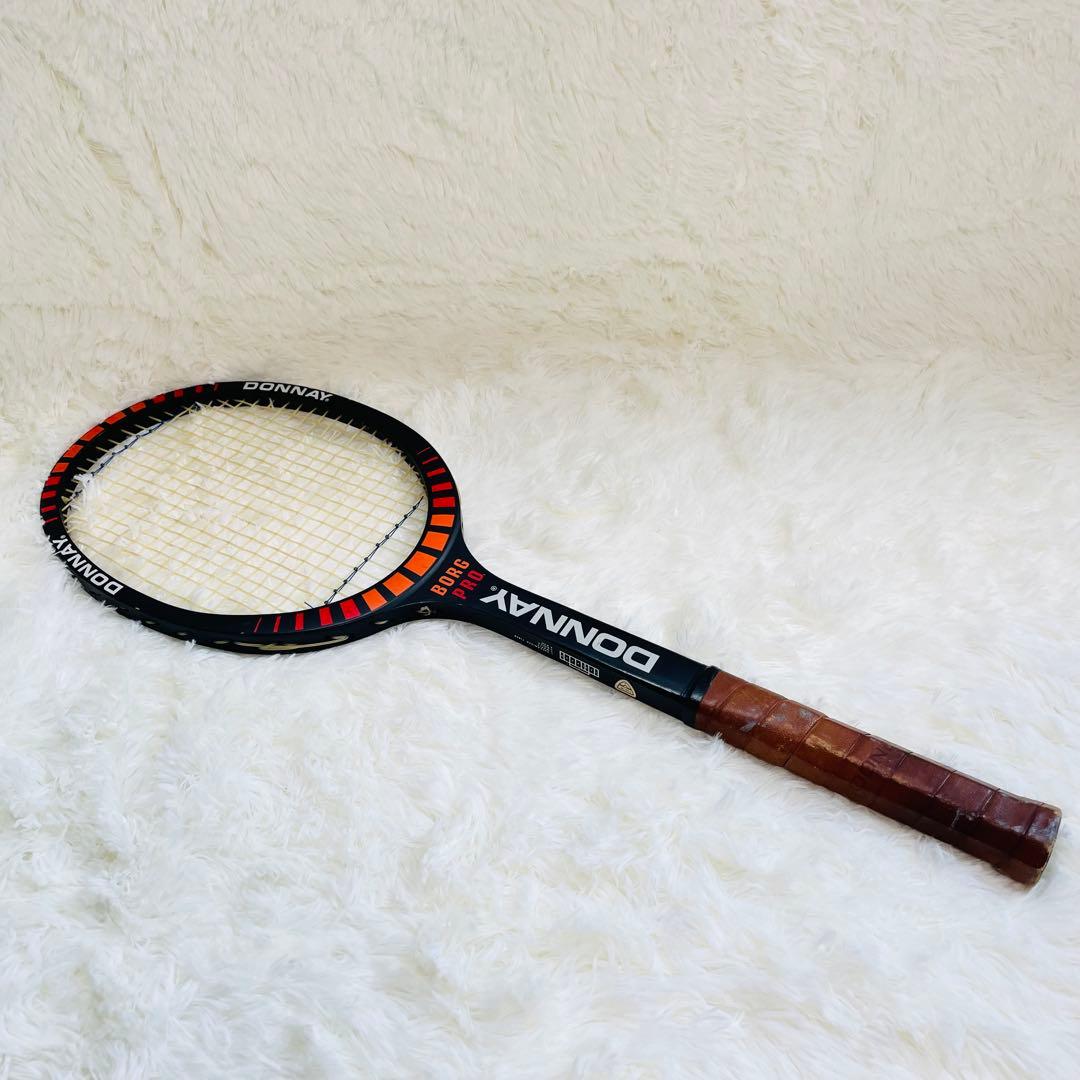ヴィンテージ　ラケット　donnay borg pro ドネー　ボルグ　プロ
