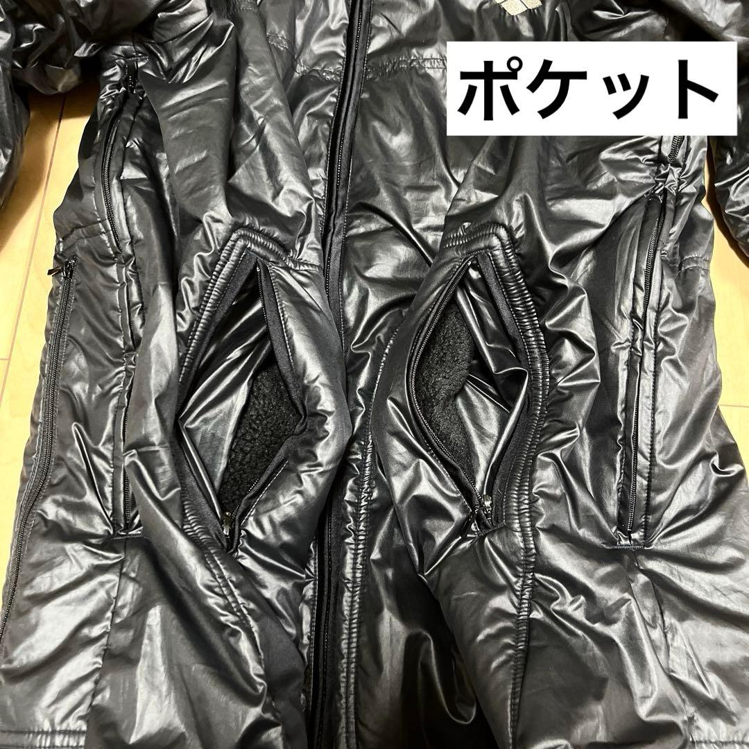 【週末セール！】アリーナ arena フード付 ベンチコート L ボア 水泳競泳