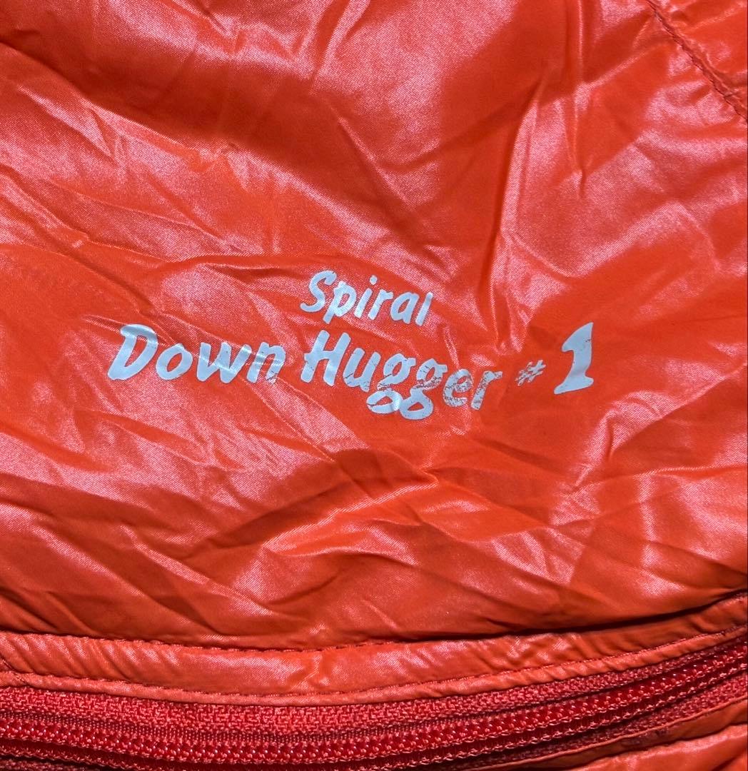 モンベル(mont-bell) スパイラルダウンハガー #1 シュラフ 寝袋