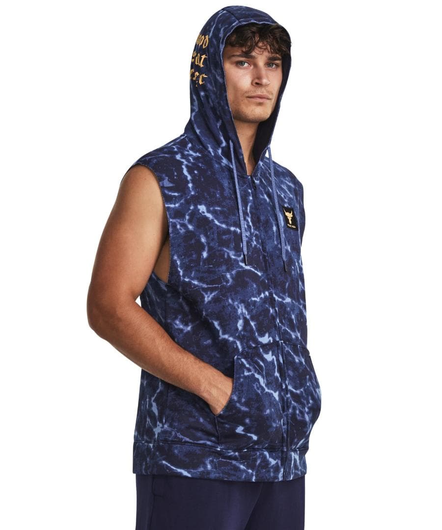 ◆UAアンダーアーマー◆PR ライバルフリース フーディー◆LG・ネイビー◆