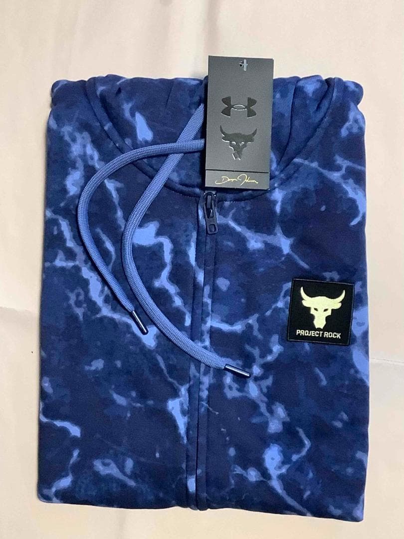 ◆UAアンダーアーマー◆PR ライバルフリース フーディー◆LG・ネイビー◆