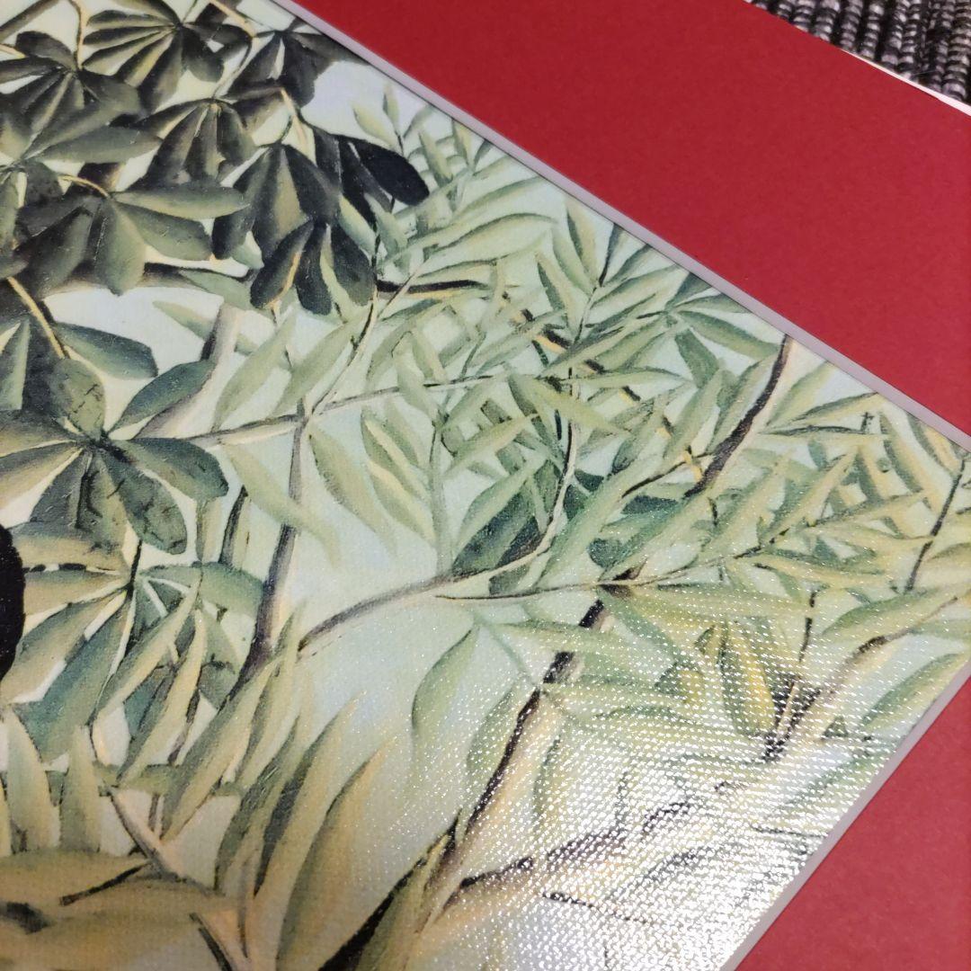 アンリ・ルソー　アートポスター　ジョセフブルマーの肖像画額入り大型