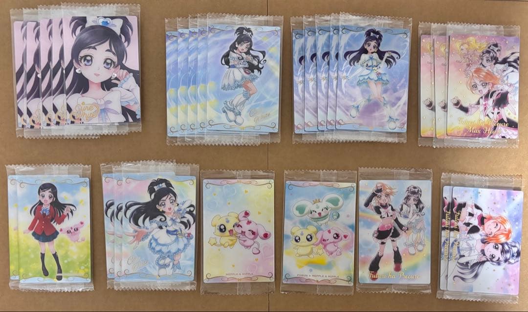 プリキュア　ウエハース　キュアホワイト　hr