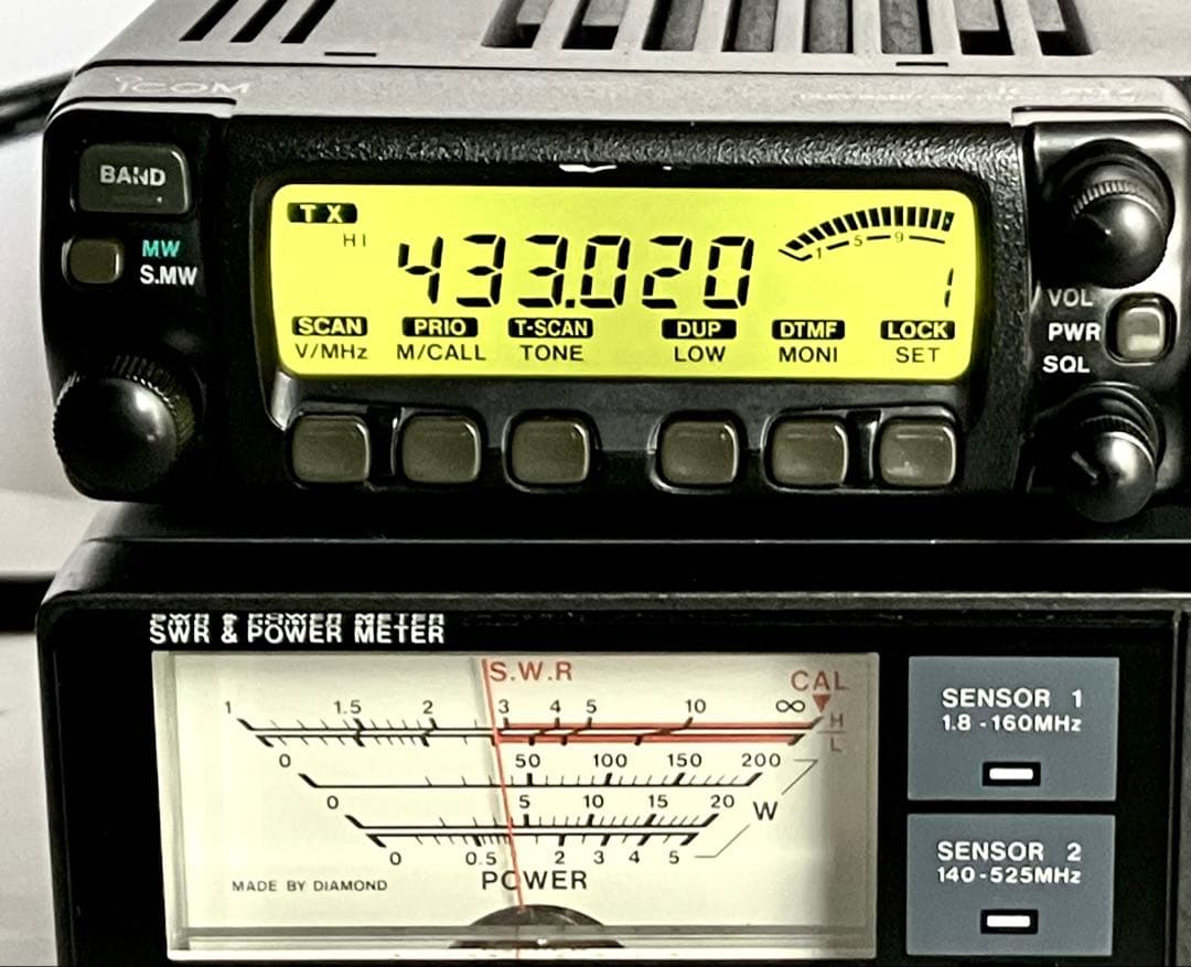 アイコムIC-207D 50/35w アマチュア無線機