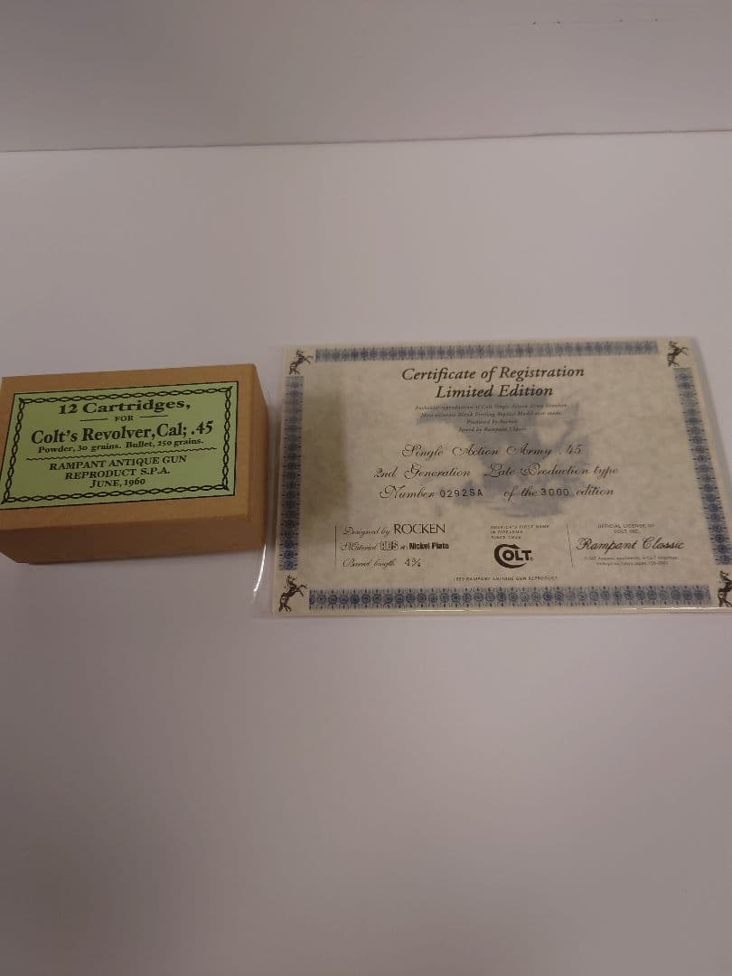 Rampant Classic プラスチックモデルガンS.A.A.2ndクローム